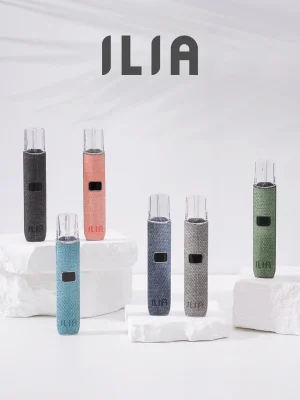 8色可選｜布紋款哩亞主機 ILIA電子煙主機 換彈式霧化桿 #現貨速發#
