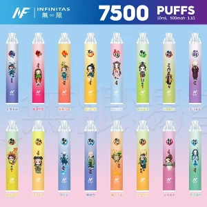 INF 7500口一次性電子煙 INF無限電子煙 × 鬼滅之刃聯名