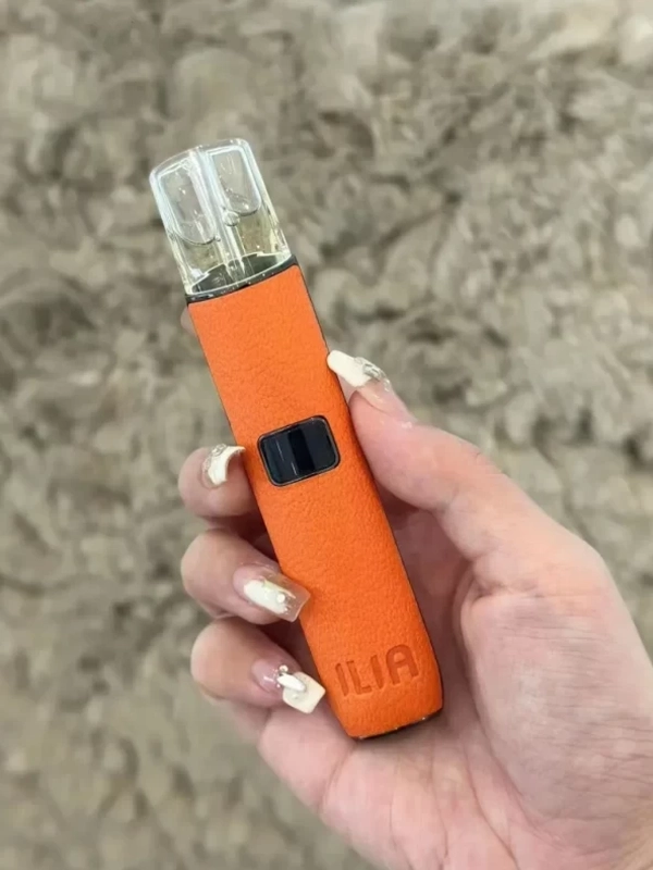 哩亞電子煙主機革調系列-ILIA皮革主機-Hermes橙