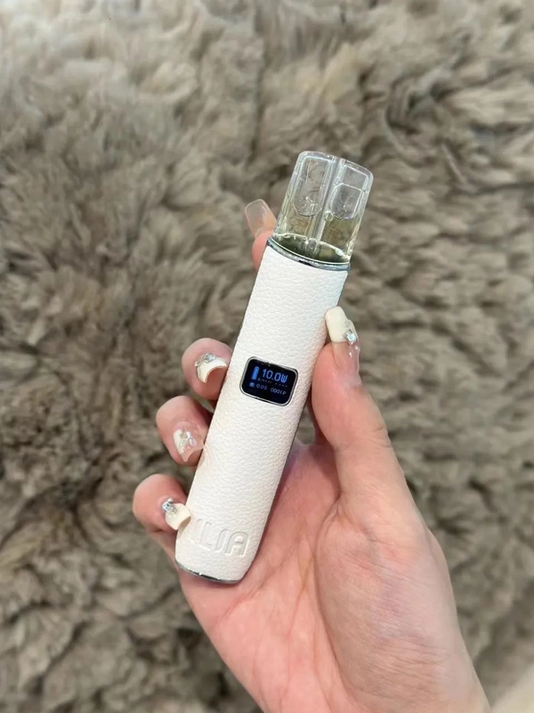 哩亞電子煙主機革調系列-ILIA皮革主機-幕雪白