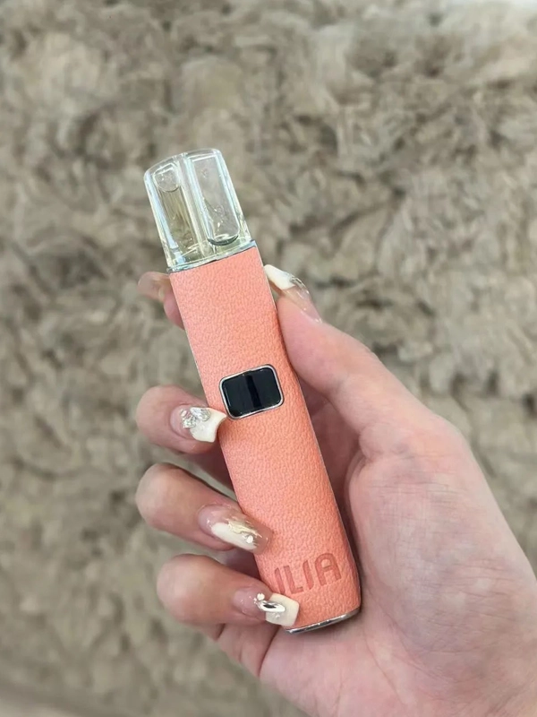 哩亞電子煙主機革調系列-ILIA皮革主機-櫻花粉