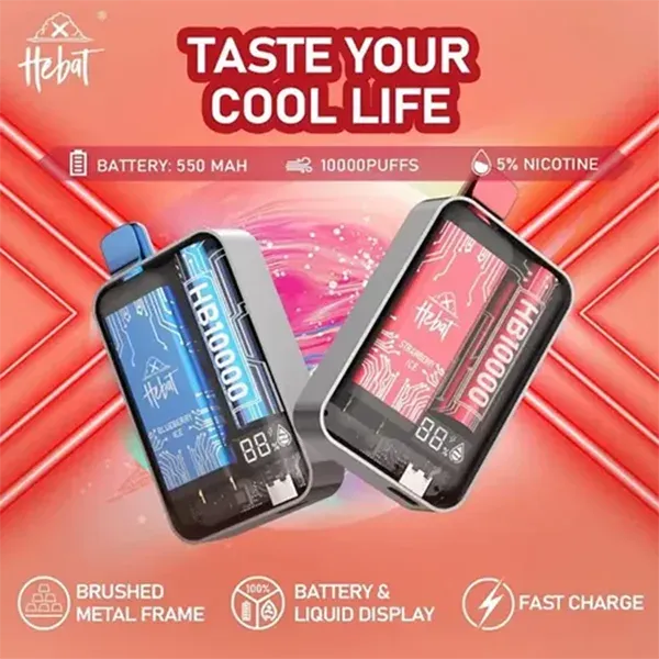 喜貝-Hebat-10000口一次性電子煙