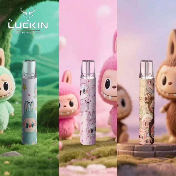 幸運LUCKIN電子煙主機-泡泡馬特拉布布Labubu潮玩聯名款