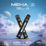 魅嗨小黑條 MEHA X BAR 7000口一次性電子煙