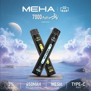 魅嗨小黑條 MEHA X BAR 7000口一次性電子煙