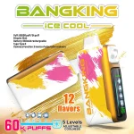 Bang King 60000口一次性電子煙 5檔冰感調節 LED顯示