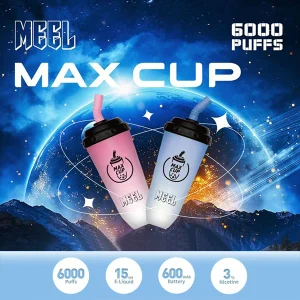 奶茶杯/MEEL MAX CUP 6000口拋棄式電子煙