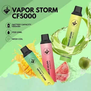 風暴VAPOR STORM CF5000口 拋棄式電子煙
