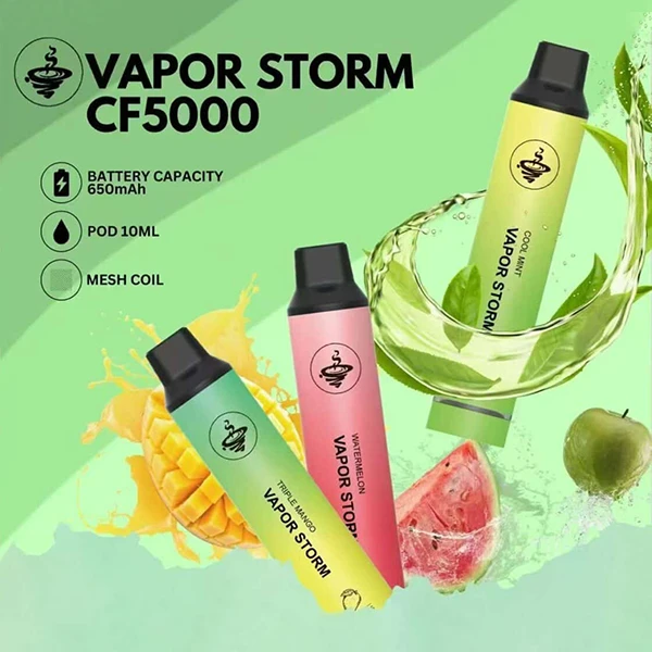風暴VAPOR-STORM-CF5000口-拋棄式電子煙